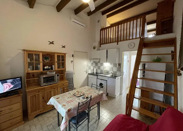 Climatisee 3 Faces, 5-6 Pers, Garage, Proche Plage, Saint-cyprien - Fr-1-106-28 ヴィラ *
