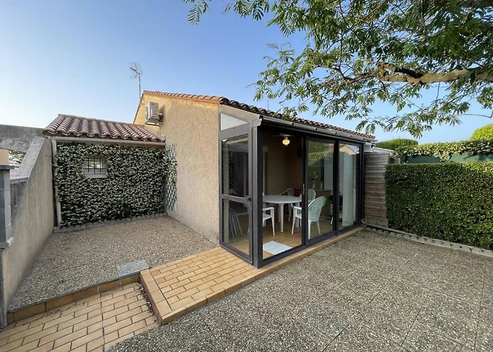 Climatisee 3 Faces, 5-6 Pers, Garage, Proche Plage, Saint-cyprien - Fr-1-106-28 * サン・シプリアン